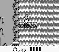 une photo d'Ã©cran de Tintin - Le Temple du Soleil sur Nintendo Game Boy